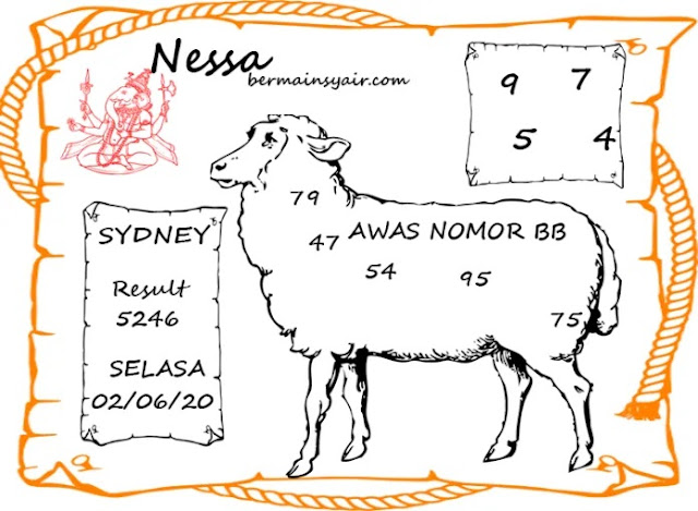 SYAIR TOGEL SYDNEY SELASA 02 JUNI 2020