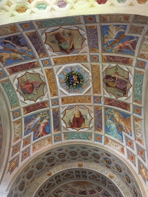 Castello di Belcaro: affreschi di Giorgio di Giovanni nella cappella