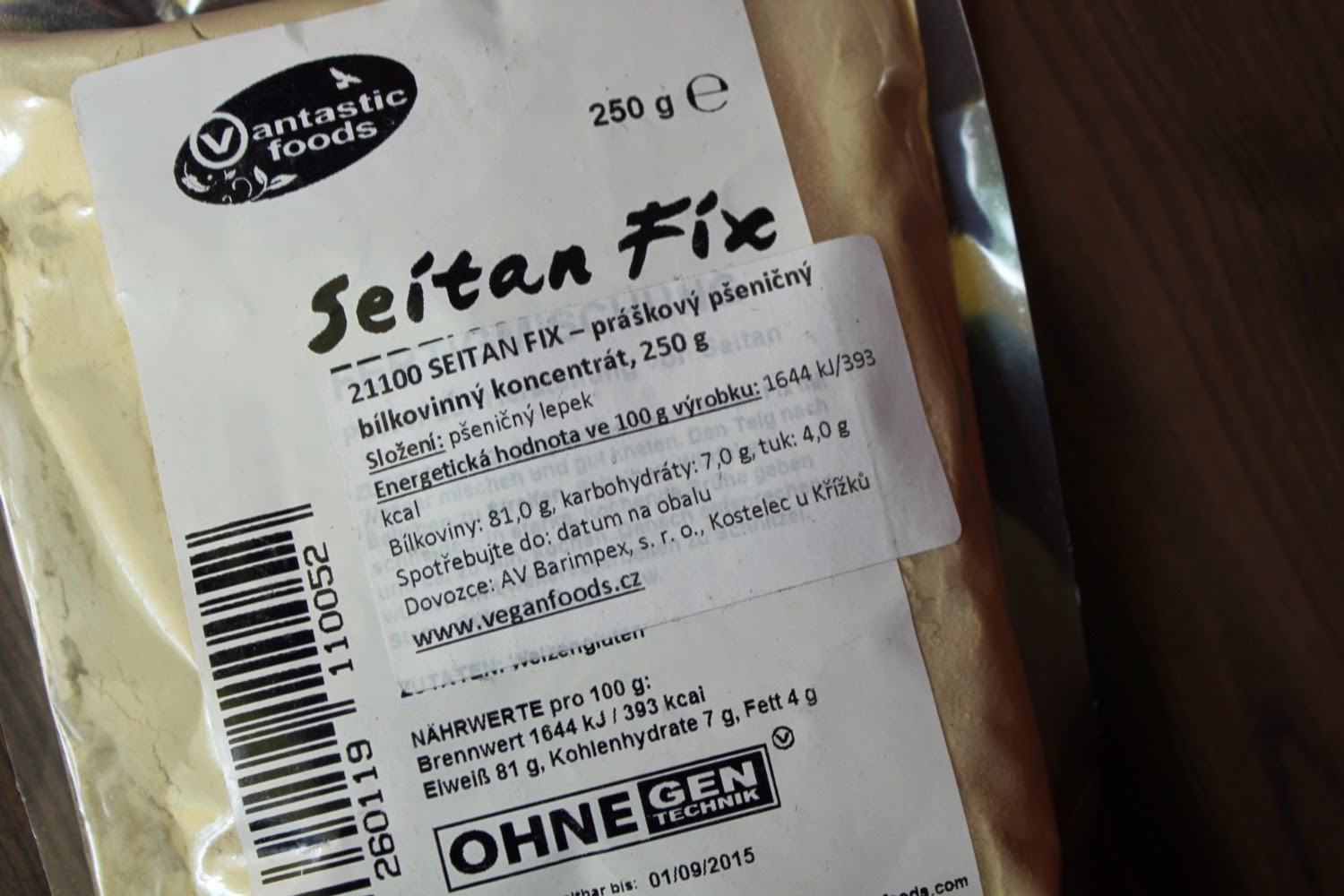 Dewii Recenze Veganfoods.cz (Seitan FIX, BIO tyčinka Protein, BIO