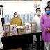 मनसे पदाधिकारी प्रल्हाद म्हात्रे यांच्या वाढदिवसा निमित्त रुग्णांना फळे वाटप