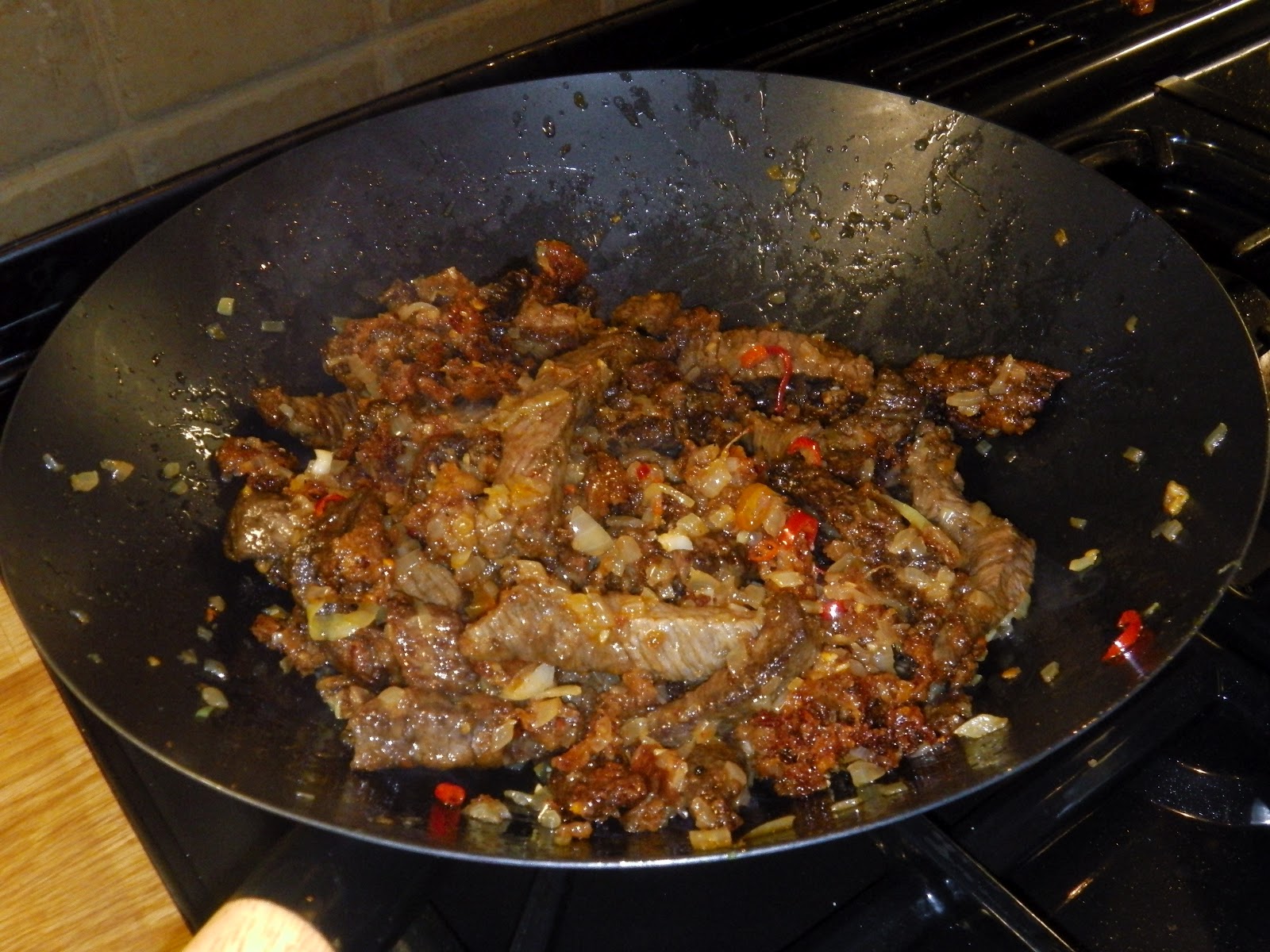 Deb and Sams Crispy Fried Chilli Beef