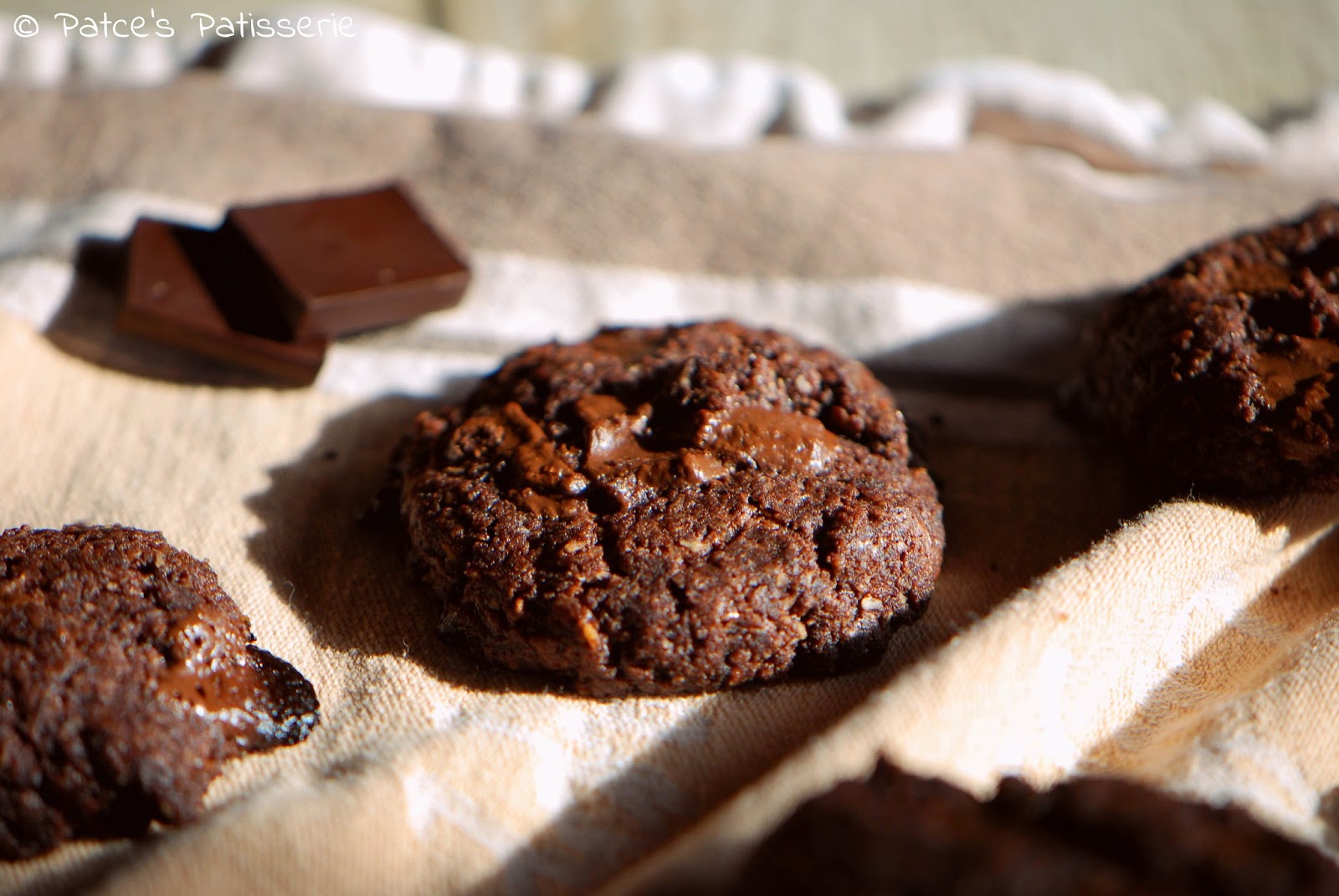 Glutenfreie Schokoladen-Cookies mit einem flüssigen Kern [Und: Das ...
