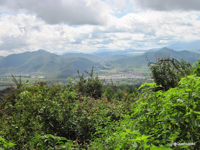 Cerro las Latillas y Cerro la Cruz desde el Cerro Totoltepec