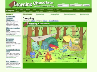 http://www.learningchocolate.com/content/camping