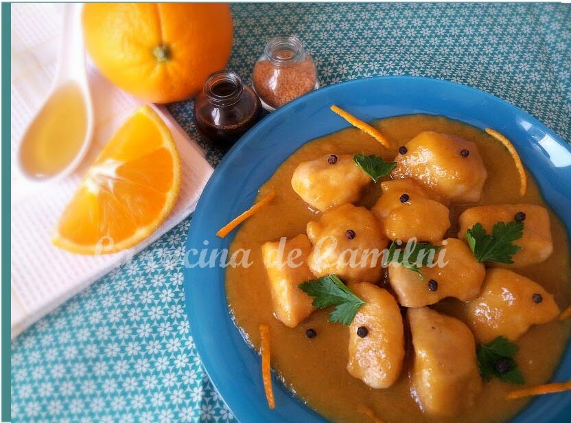 Pollo a la naranja (La cocina de Camilni) Pollo a la naranja (La cocina de Camilni)