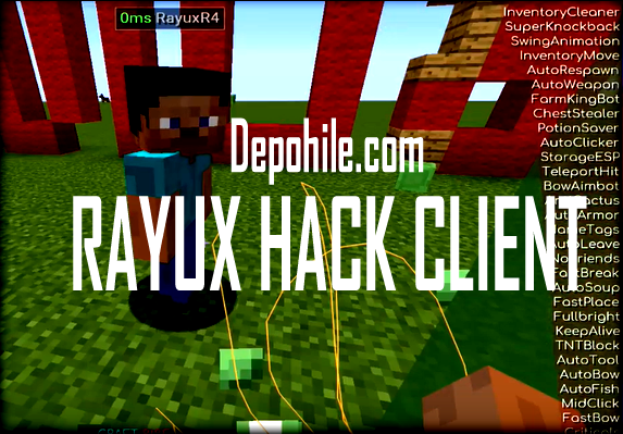 Minecraft Rayux R4 Hack Client İndir 2020 Bansız Craftrise Hile Açma