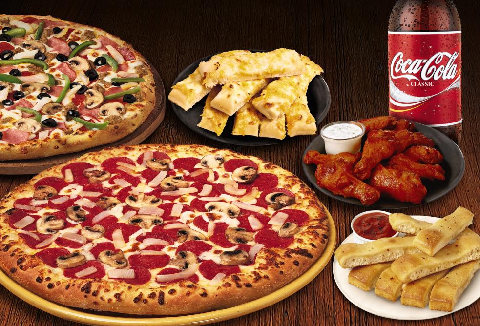 Mrs. Craps Pizza Combos