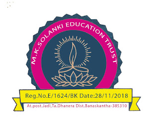 m k solanki education trust logo