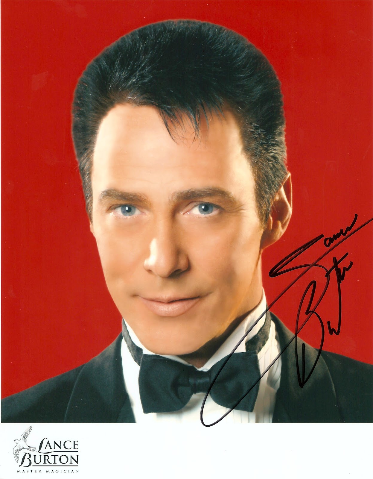 Chris Autographs Lance Burton