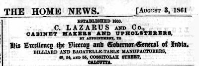 Typical advertisement for C. Lazarus & Co.