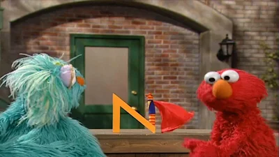 Slimy Wants To Be A Hero Just Like Trash Gordon. Slimy helps Elmo and Rosita. Sesame Street Iron Monster and Sesame Heroes