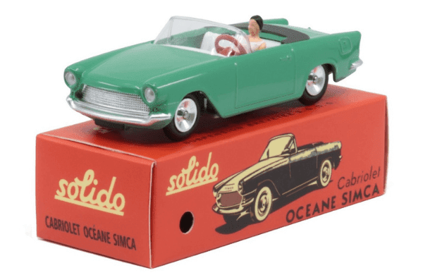 club solido series 100, club solido, solido, simca océane cabriolet 1:43