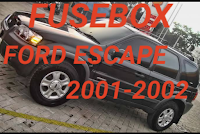 letak box sekring  FORD escape 2001-2002