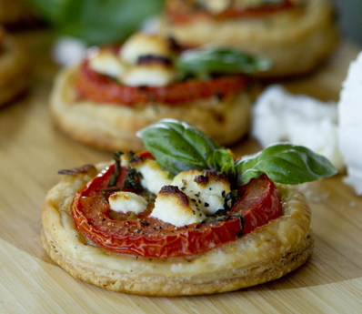 Anything with goat cheese, I am a HUGE fan! Mini goat cheese and ...