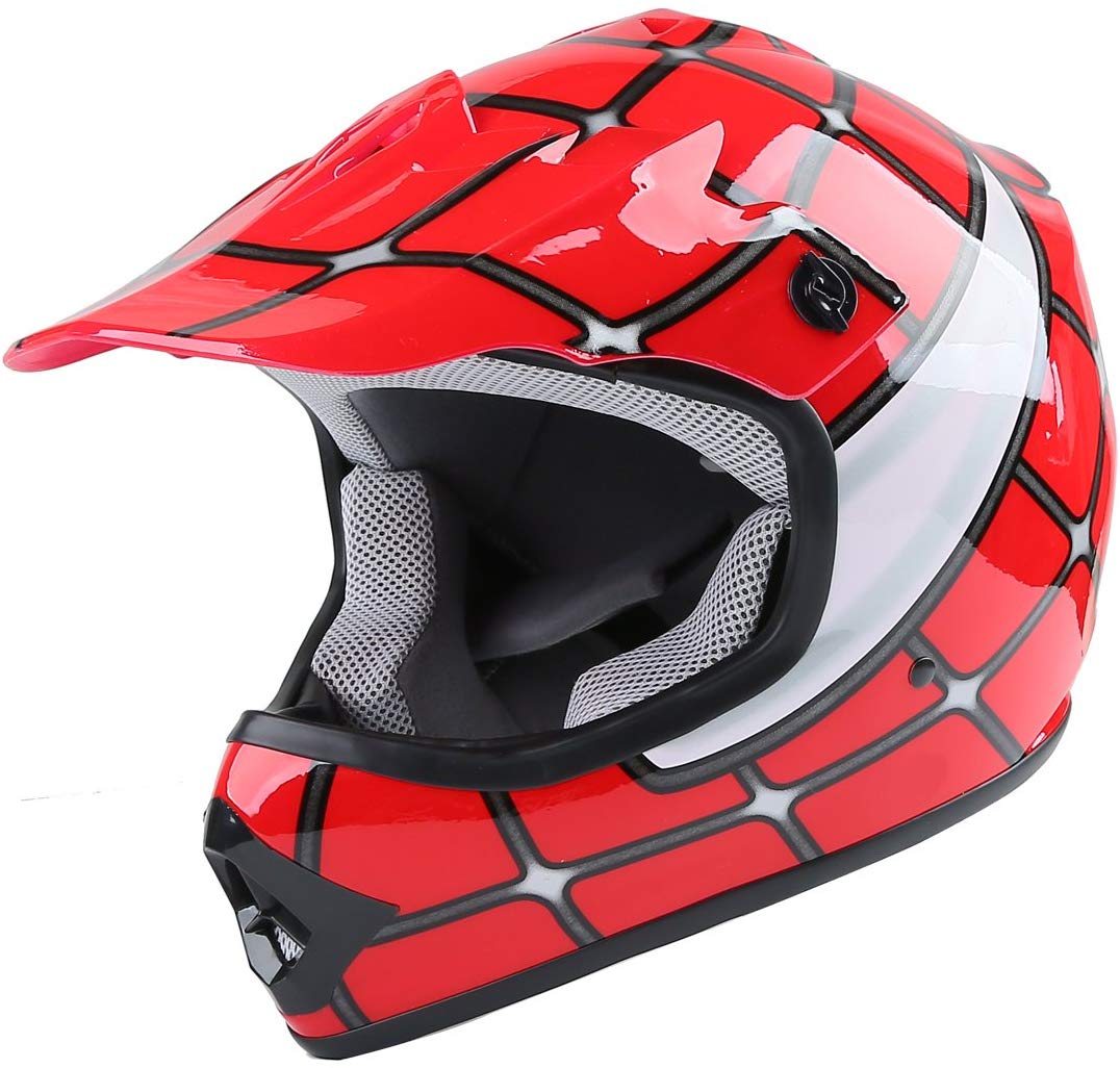 Moto Apparels XFMT Youth Kids Motocross Offroad Street Dirt Bike Helmet