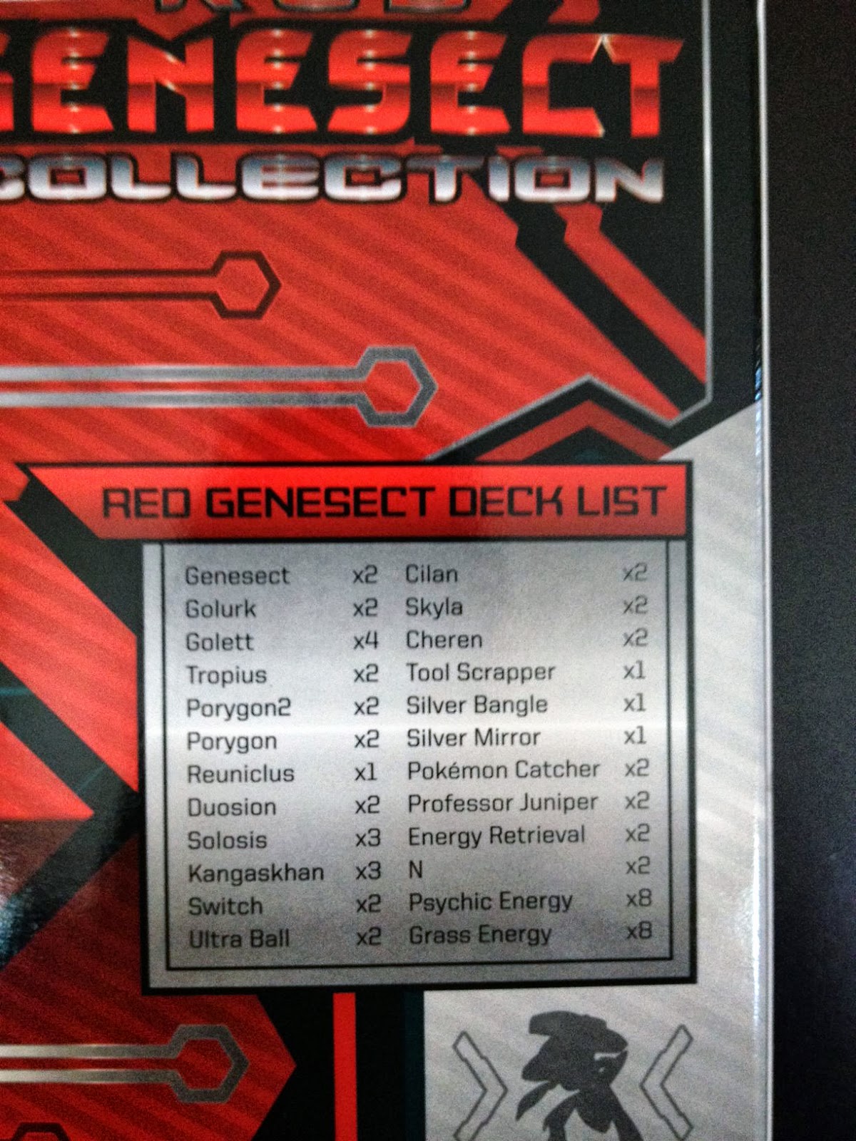 Pokémon TCG - Red Genesect Collection
