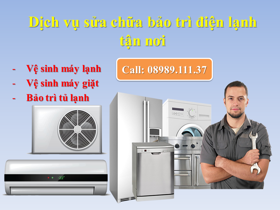 Dịch vụ sửa chữa điện lạnh 08989.111.37