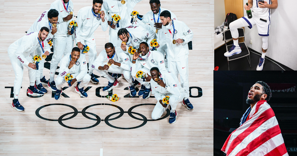 Congrats to "Gold Medal Jay" Tatum and Team USA