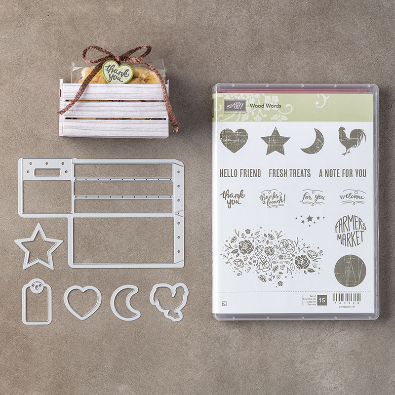 Craftyduckydoodah! Stampin' Up! Wood Words launch make & take project