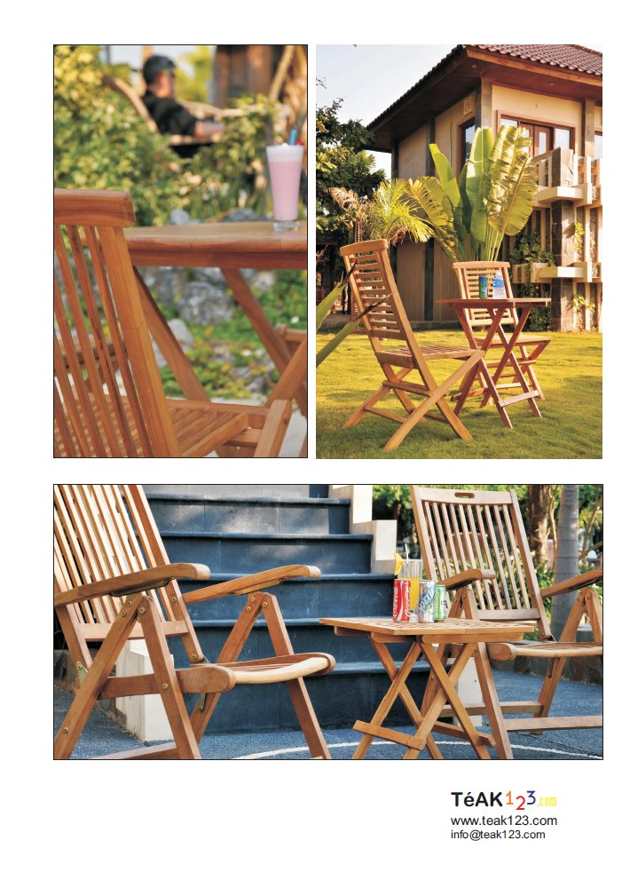 TEAK 123 best teak garden furniture manufacturer wholesale in Indonesia