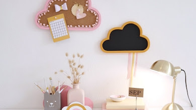 Kids Boho Study Desk DIY Décor