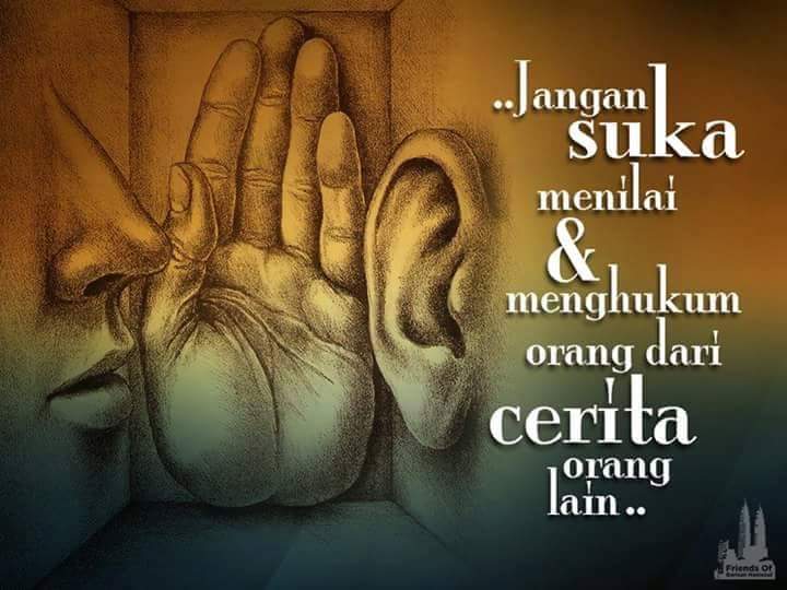 Tazkirah 69 : Jangan Menilai Orang Dari Cerita Orang Lain - Mia Liana