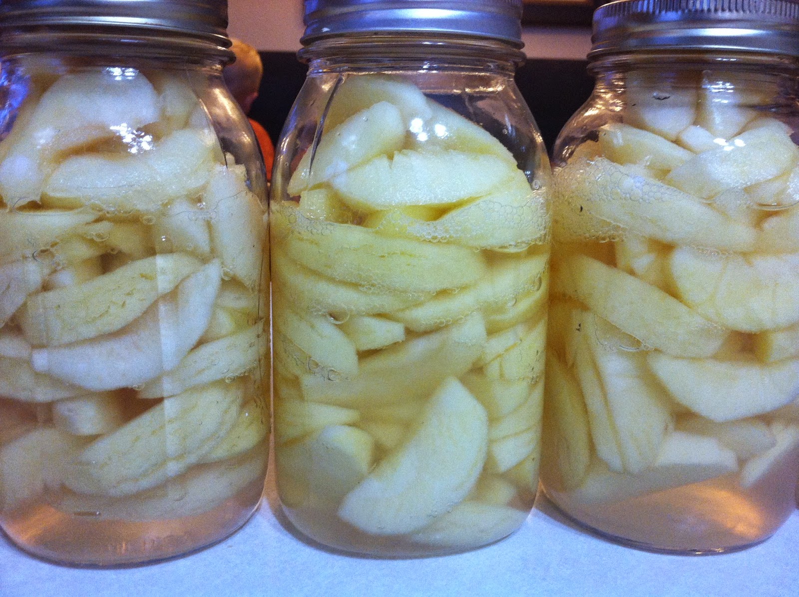 menu managed Canned Apples