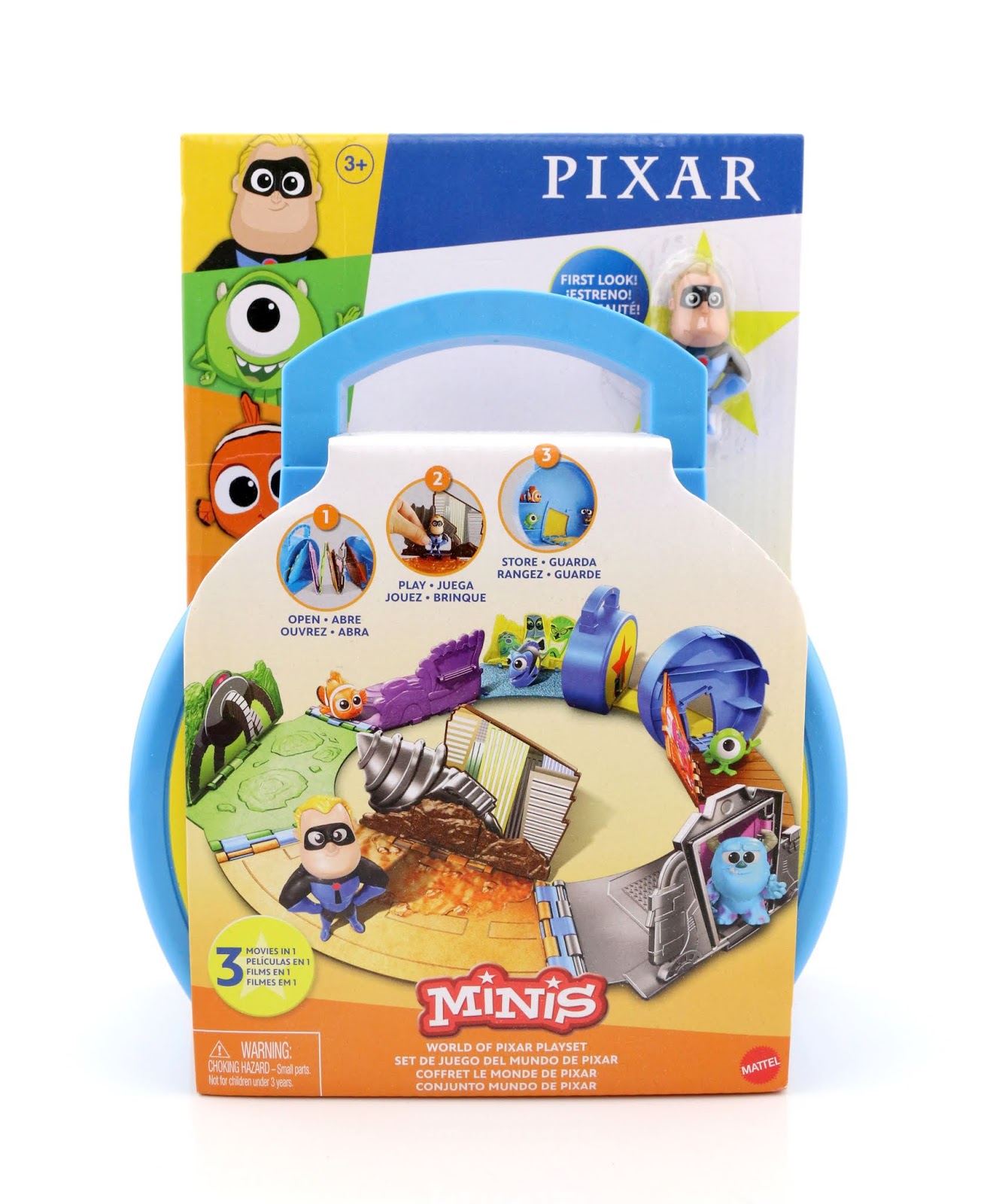 Mattel Pixar Minis "World of Pixar Playset" Review 