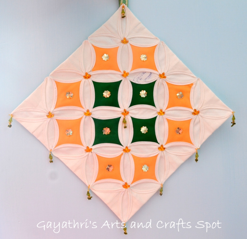 Rangoli Traditional Cathedral Window Wall Hanging
