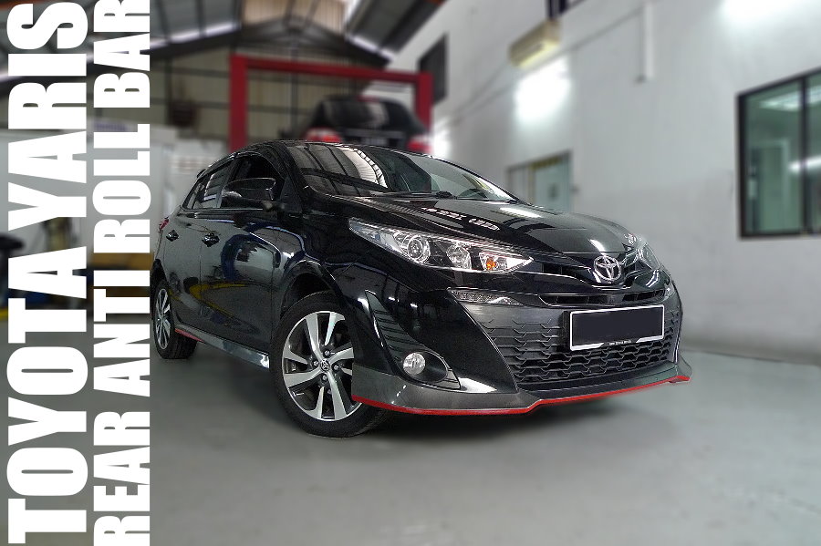 SUPERCIRCUIT CHASSIS STRENGTHENING BARS Toyota Yaris (XP150) Rear Anti