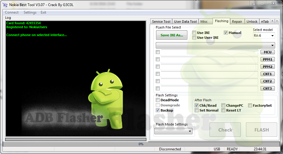 Nokia Best Tool Crack V3.07 BB5 Easy Service Tool ADB Flasher