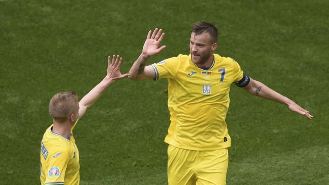 Jadwal Euro 2020: Ukraina vs Austria