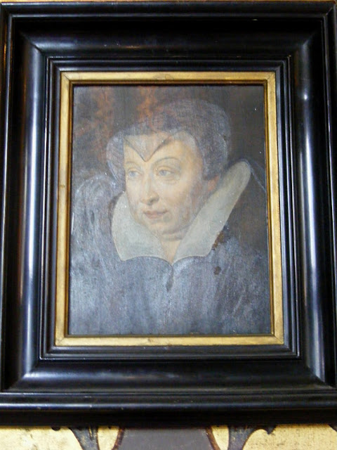 Portrait of Catherine de Medici, collection of the Chateau Royal de Blois, Loir et Cher, France. Photo by Loire Valley Time Travel.