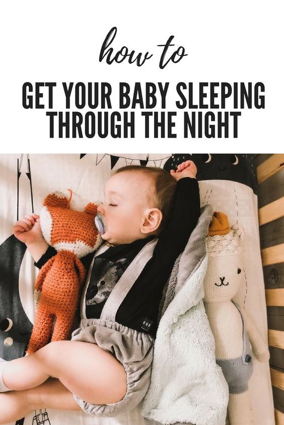 Baby Sleep Treatment How to make 8 month old baby sleep through the night