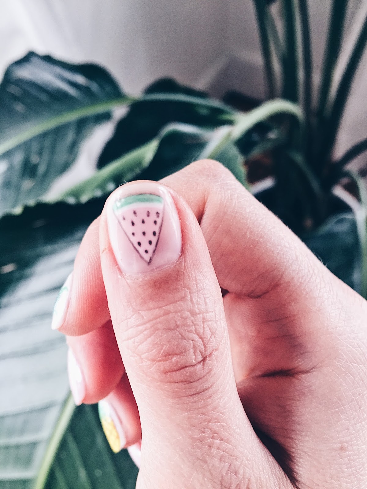 watermelon nail polish