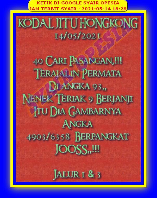PREDIKSI HK MALAM INI