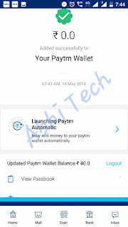 AbhiTech, Paytm trick, Earning