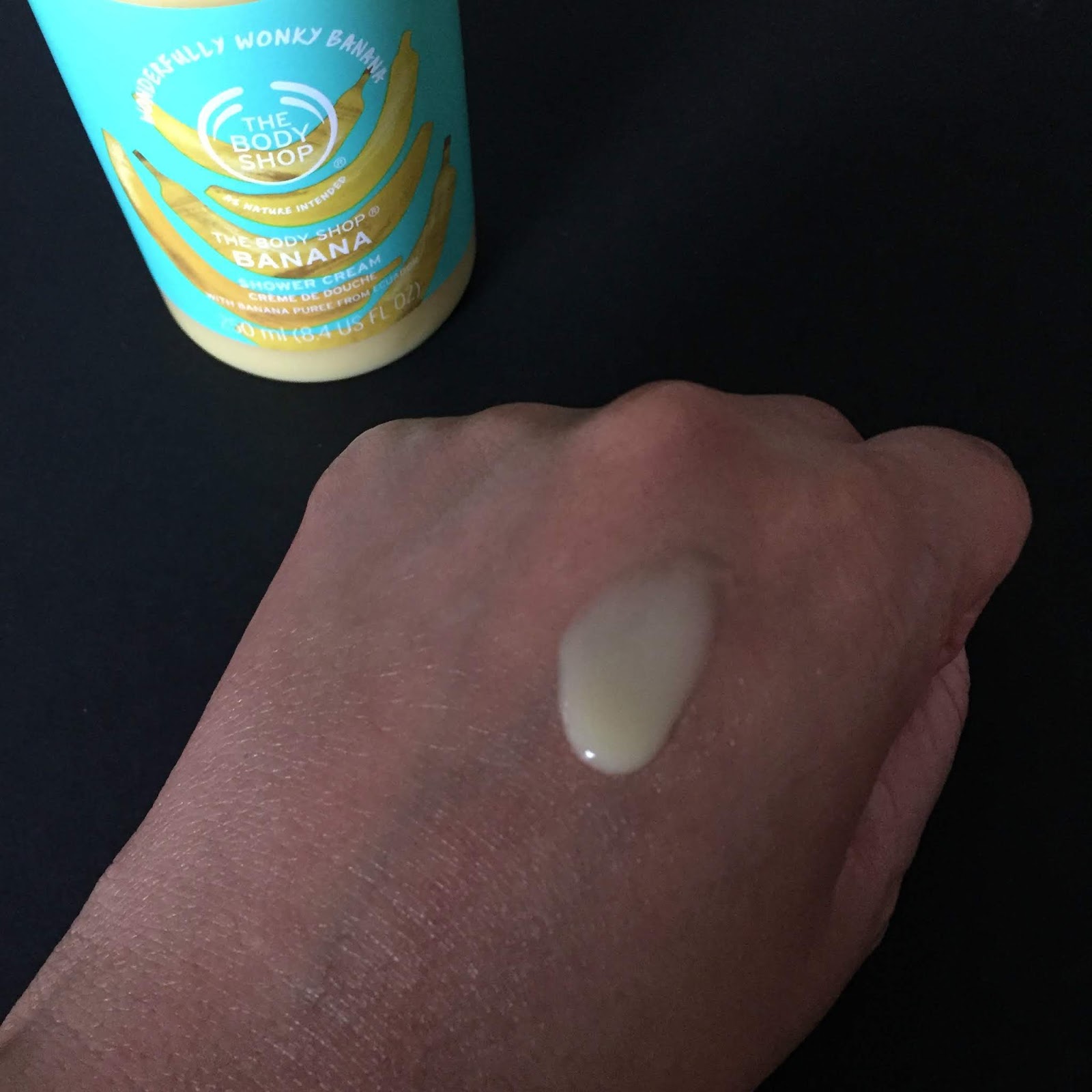 The Body Shop Banana Body Butter, Banana Body Yogurt and Banana Shower