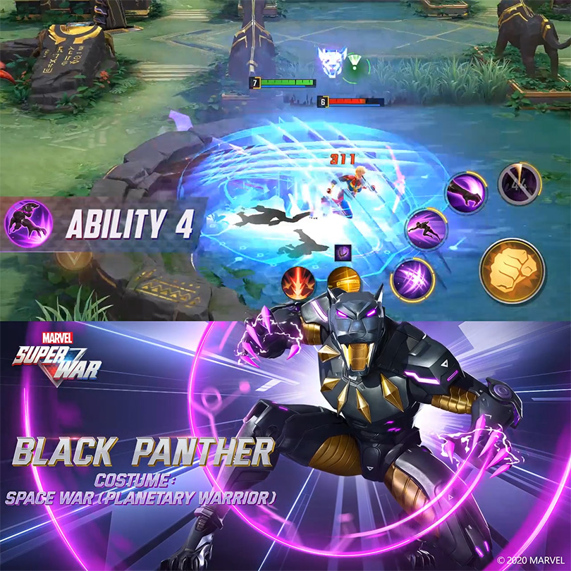 Black Panther Space War Ability 4