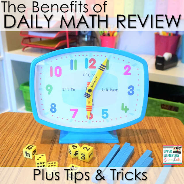 Daily math review is a critical part of every math classroom. Learn the benefits of daily math review and tips for successfully implementing it into your classroom.