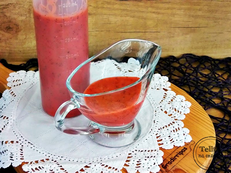 Telita - molho vinagrete de framboesa