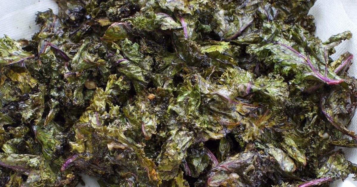 My Paleo Marin Toaster Oven Kale Chips w/ AnchovyDijon Vinaigrette