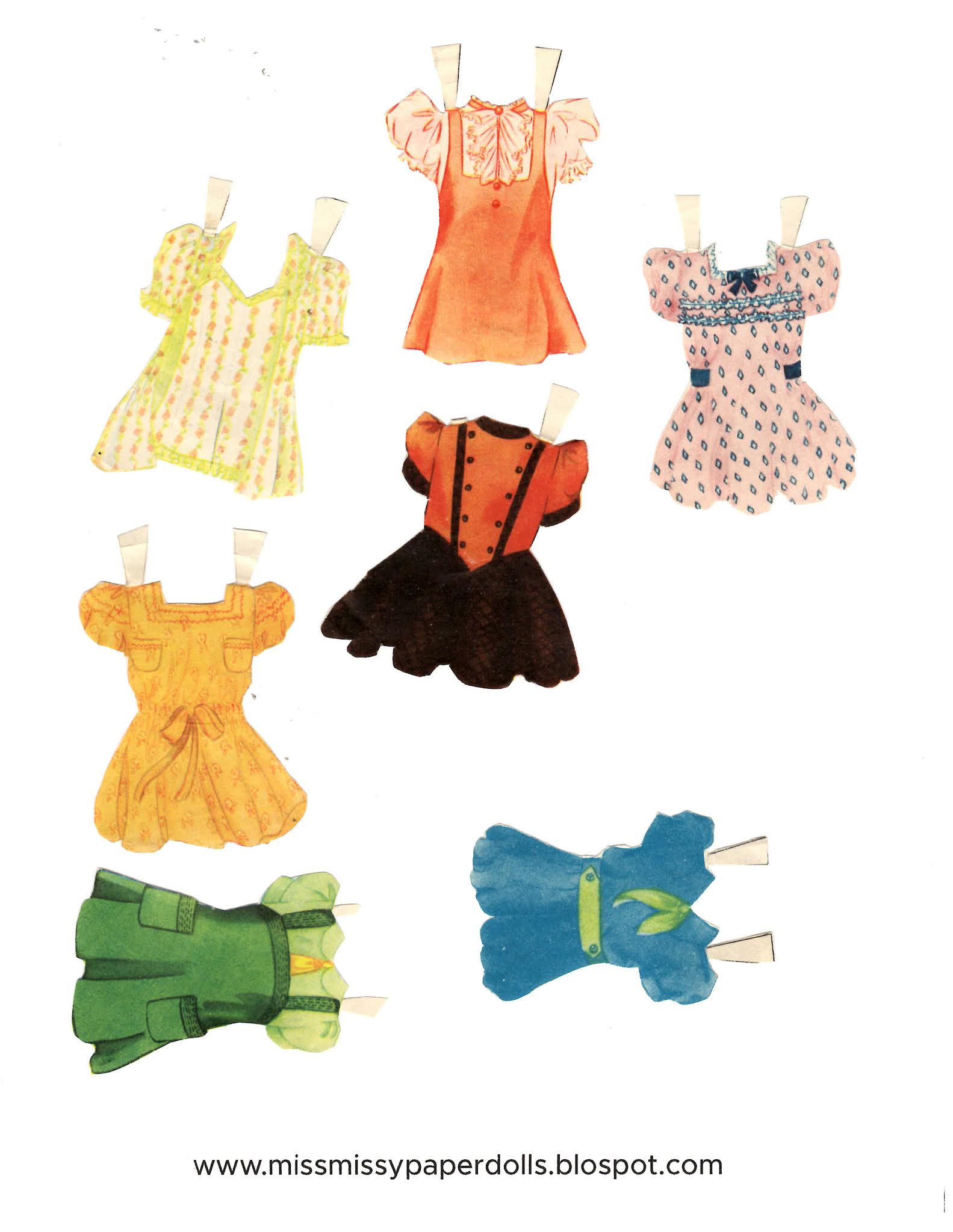 Miss Missy Paper Dolls 50 Paper Dolls