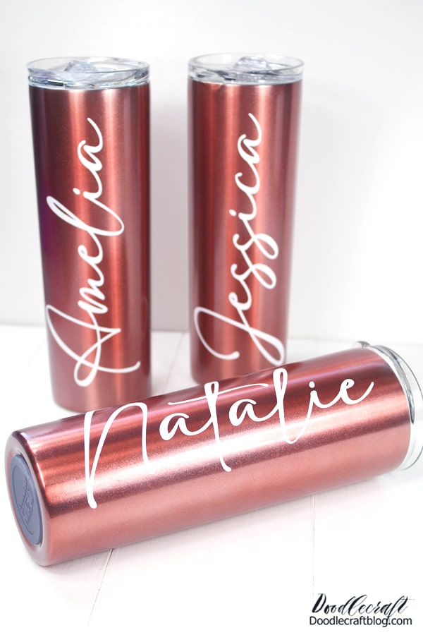 How to Make Tumblers with Cricut Maker