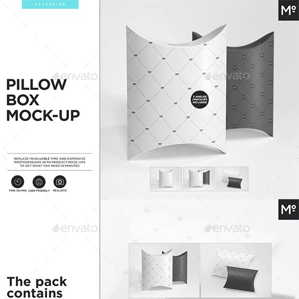 90+ Best Pillow Box Mockup Templates Free & Premium