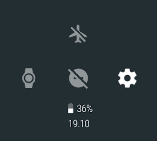 Android Wear 2.0 belka ze skrótami