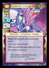 My Little Pony Cybernetic Limb Actuator Marks in Time CCG Card