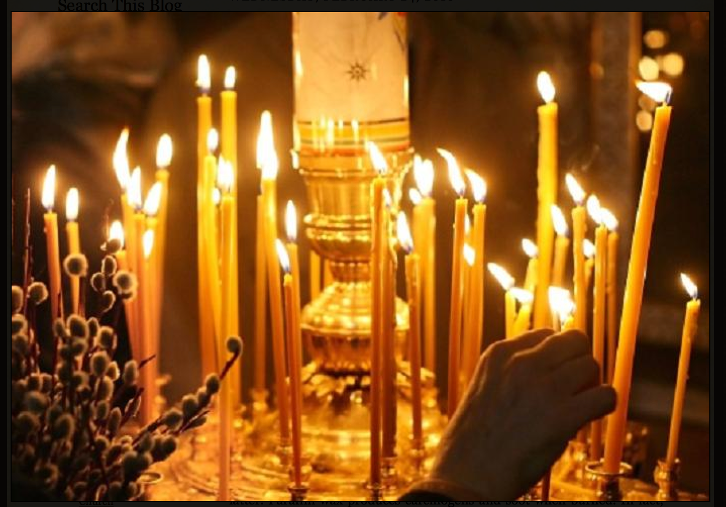 Full of Grace and Truth St. Paisios on Prayer and Lighting Candles