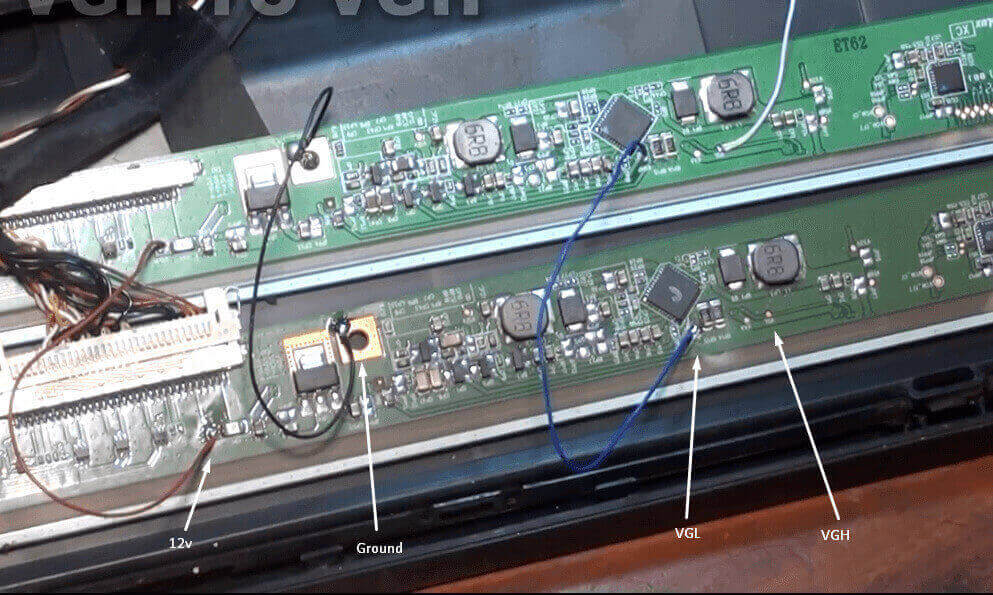 Cara Jumper T Con dan Mengatasi TV Led Layar Blank