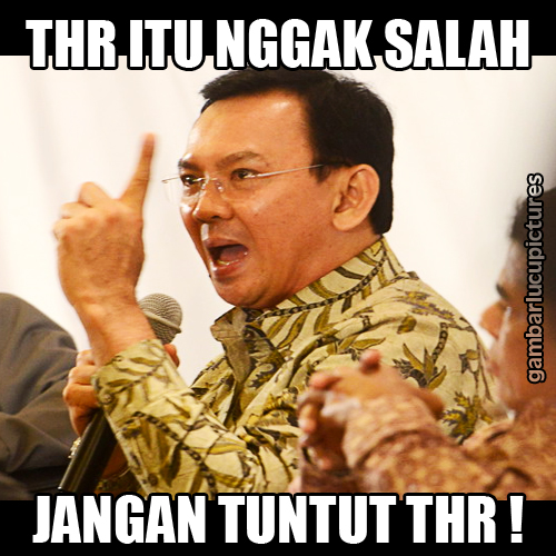 Gambar2 DP BBM &quot;Meme THR&quot; paling Lucu Terbaru 2017 Gambar Lucu Terbaru